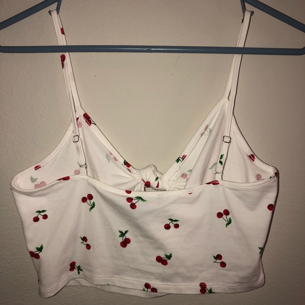 CHERRY CROP TOP - Picture 2 of 2